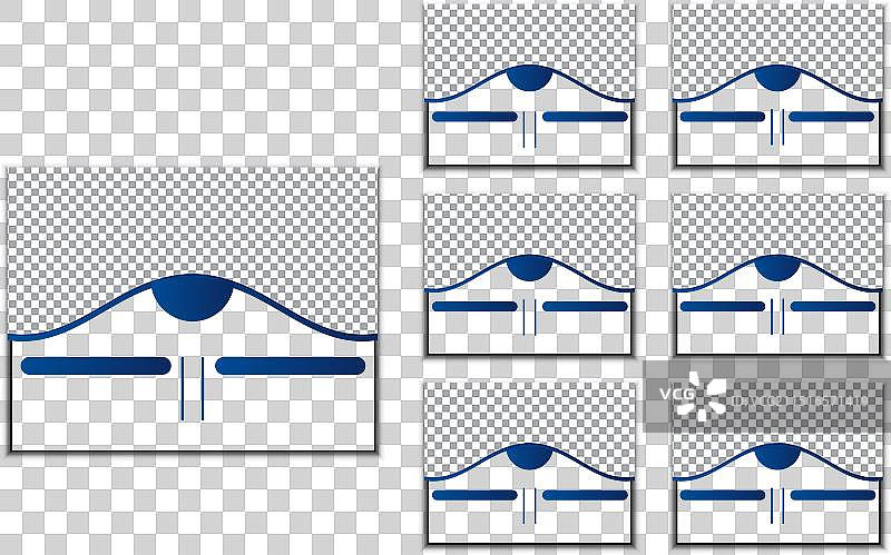 彩色桌面日历2024图片素材