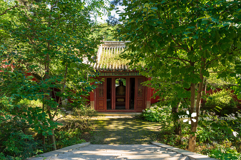 秦皇岛联峰山千年古刹图片素材