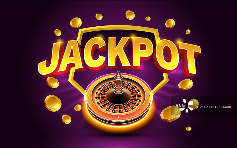 累积奖金财富图标老虎机标志机器之夜图片素材