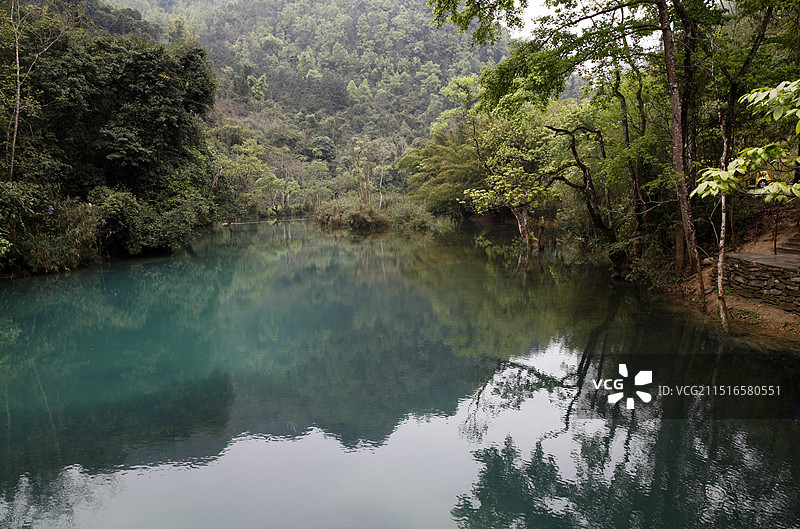 贵州省荔波县小七孔景区图片素材