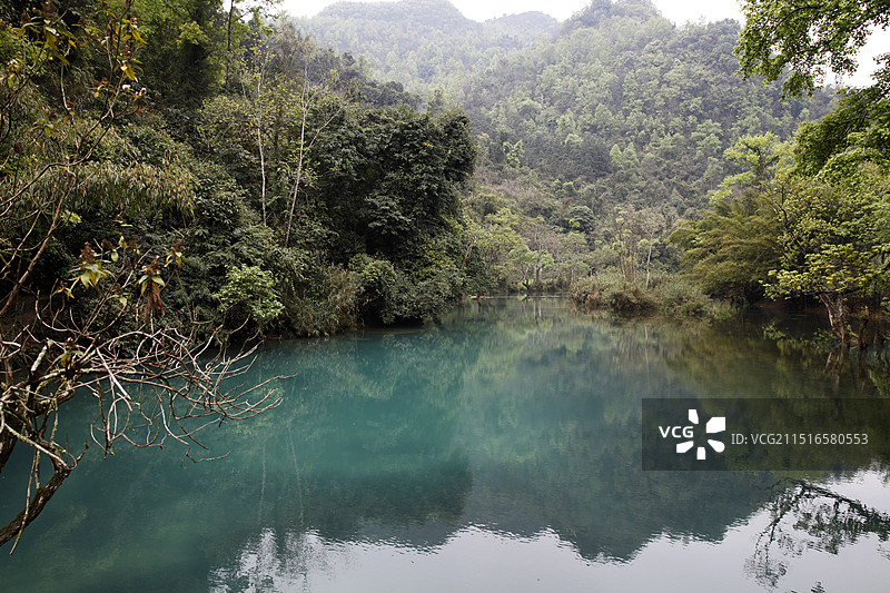 贵州省荔波县小七孔景区图片素材