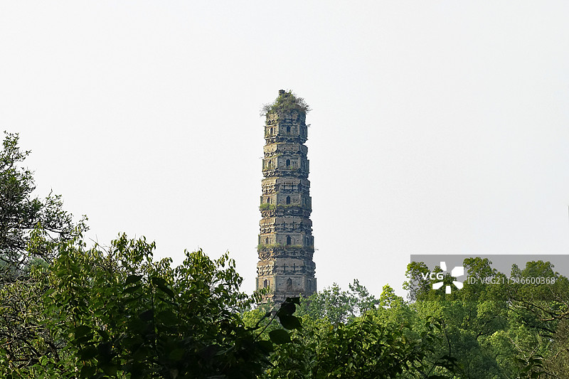 台州天台山名胜古迹 隋塔图片素材