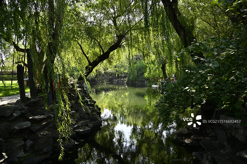 北京宋庆龄故居景观图片素材