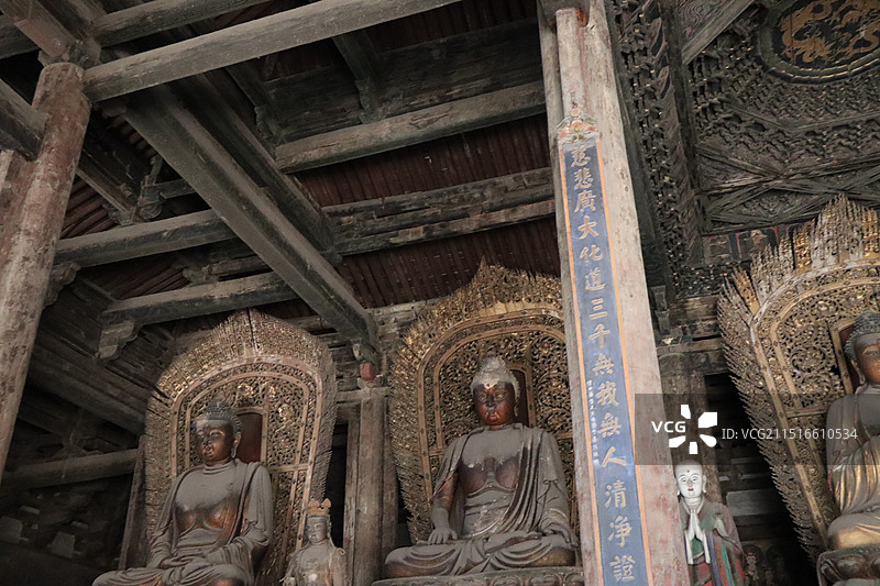 山西大同善化寺图片素材