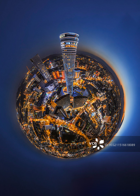 徐州版北京中信大厦（徐州苏宁全景图）图片素材