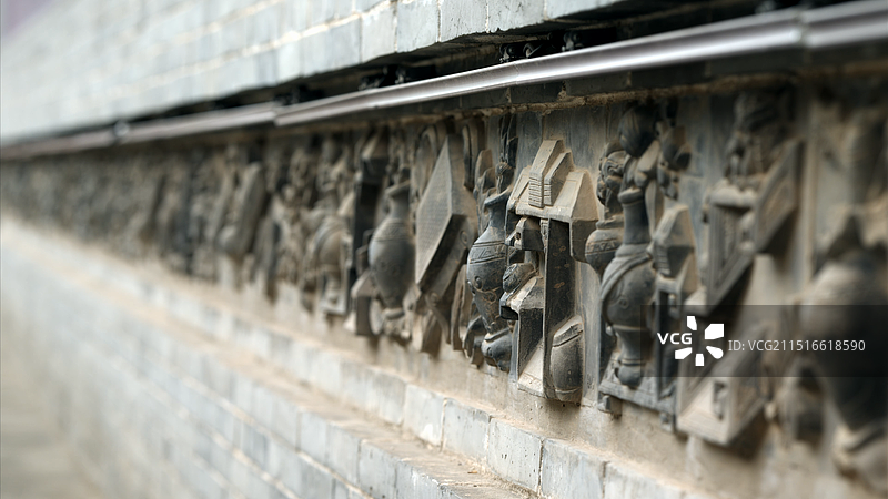 黑神话取景地山西关帝庙实拍图片素材