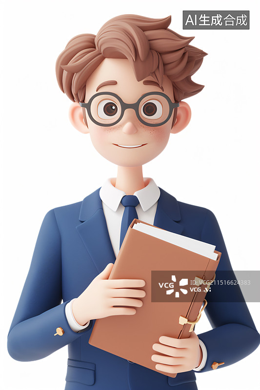 【AI数字艺术】白领 男青年  中年图片素材