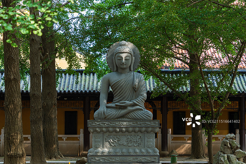 盐城射阳县息心寺景区图片素材