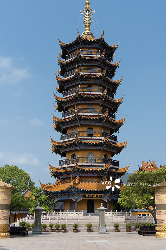 盐城射阳县息心寺景区图片素材