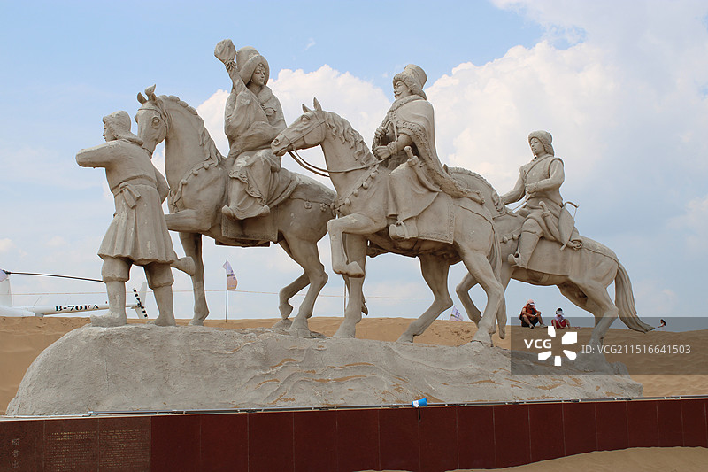 呼和浩特神泉生态旅游景区图片素材