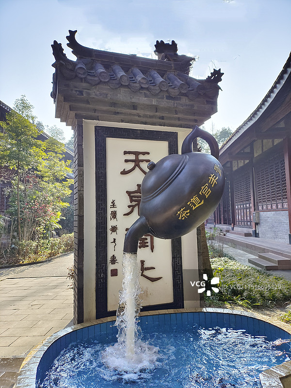 成都青羊宫雕塑图片素材