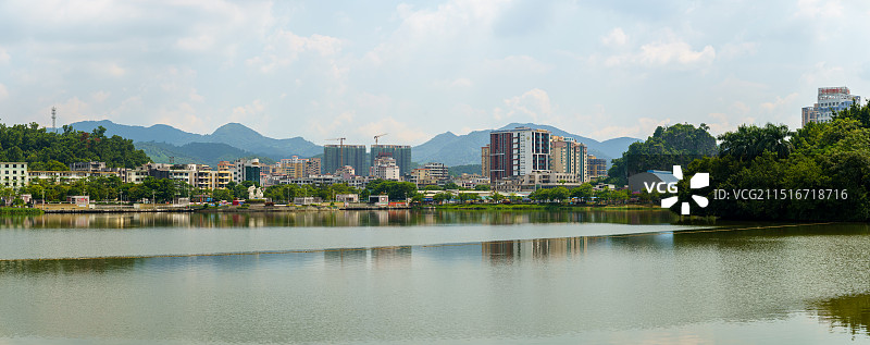 云浮市蟠龙天湖公园图片素材