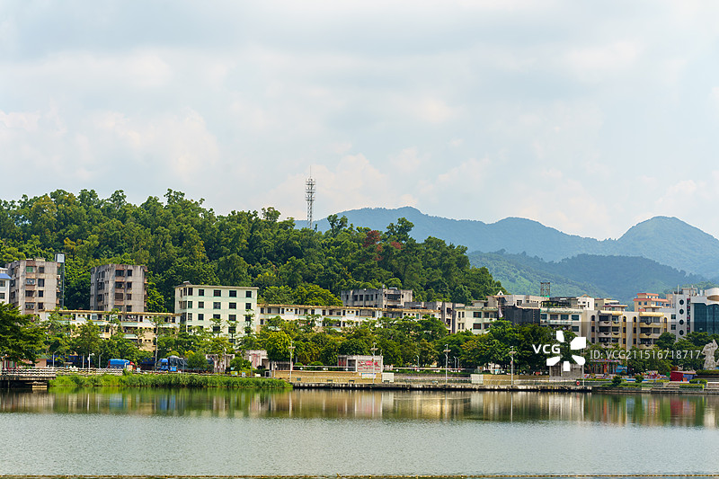 云浮市蟠龙天湖公园图片素材