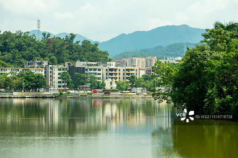 云浮市蟠龙天湖公园图片素材