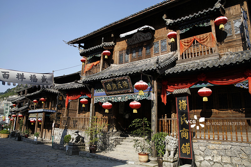 贵州省晴隆县安南古城图片素材