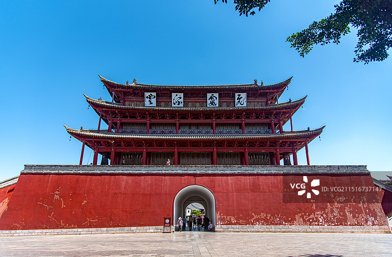 建水古城图片素材