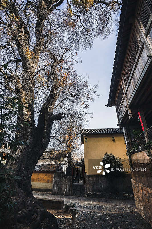 麗江沙溪古鎮图片素材