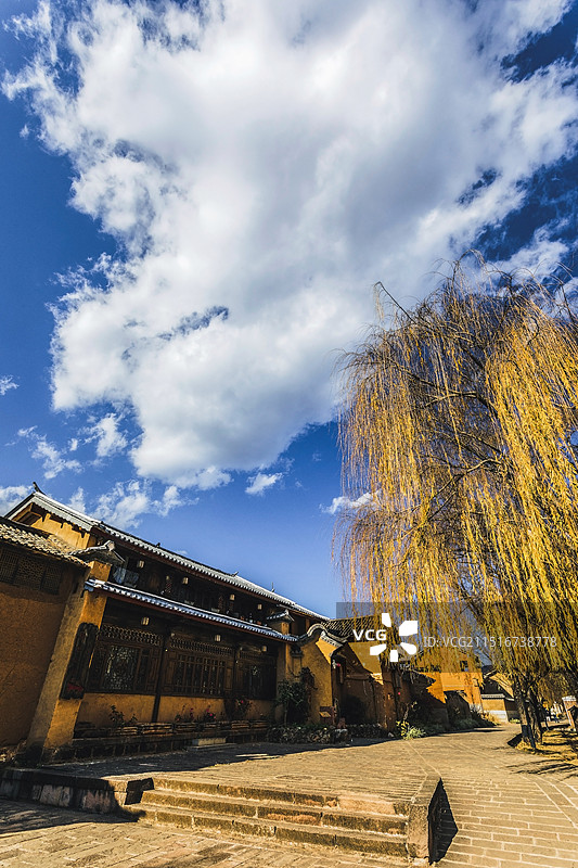 麗江沙溪古鎮图片素材