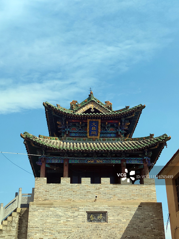 晋城大阳古镇景区图片素材
