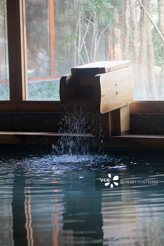 室内温泉图片素材