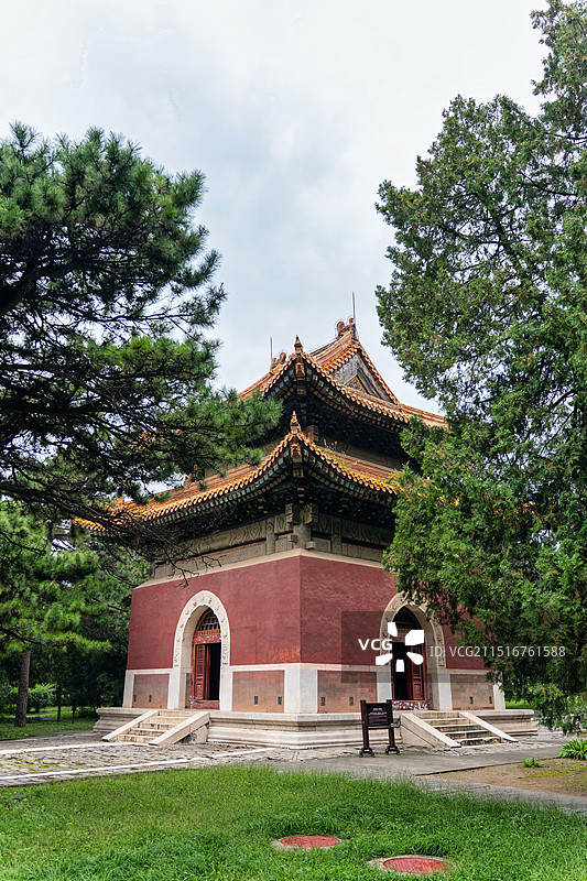 清东陵 慈禧定东陵 方城明楼图片素材