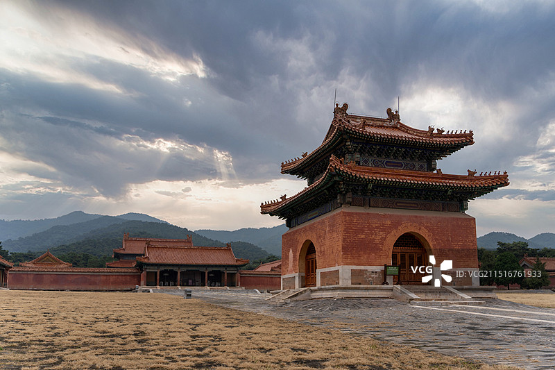 清东陵顺治帝孝陵图片素材