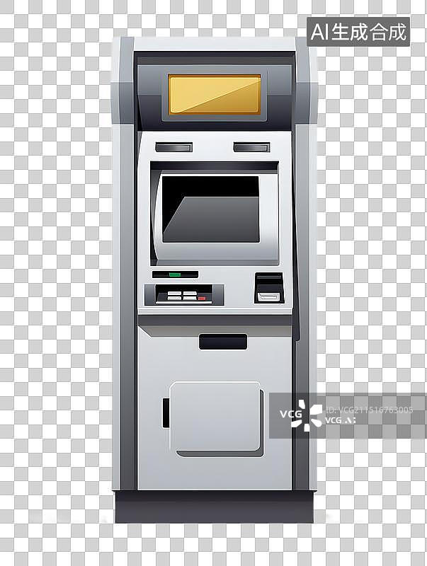 【AI数字艺术】自动提款机 ATM机图片素材