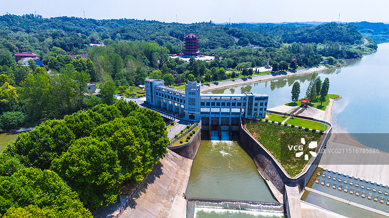 六安横排头景区图片素材