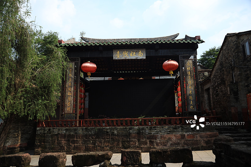 东莞市南社村和塘尾村古建筑群景区图片素材