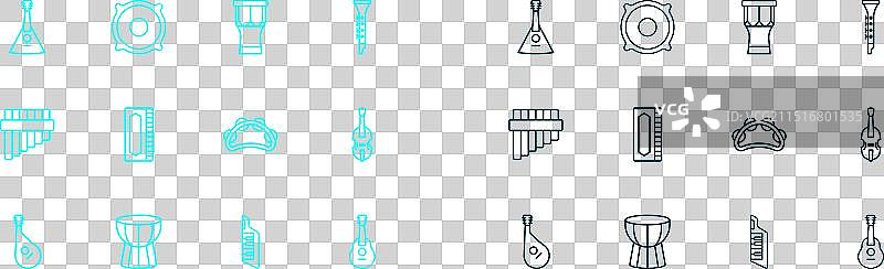 单簧管非洲达布卡鼓手鼓图片素材