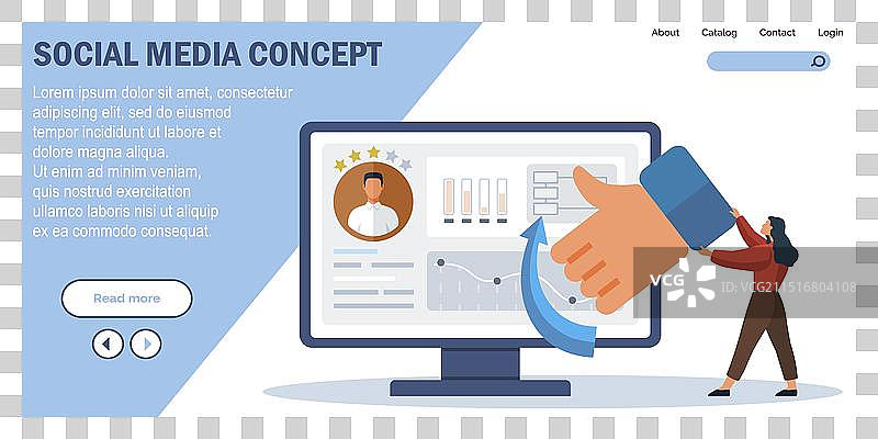 社交媒体技术彻底改变了社交方式图片素材