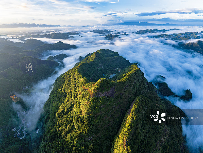 玉林容县都峤山风景区图片素材