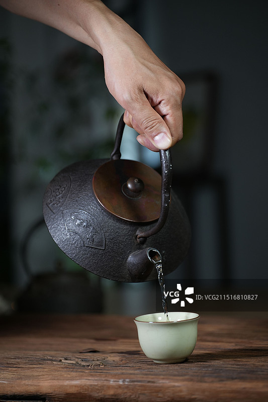 日本铁壶图片素材