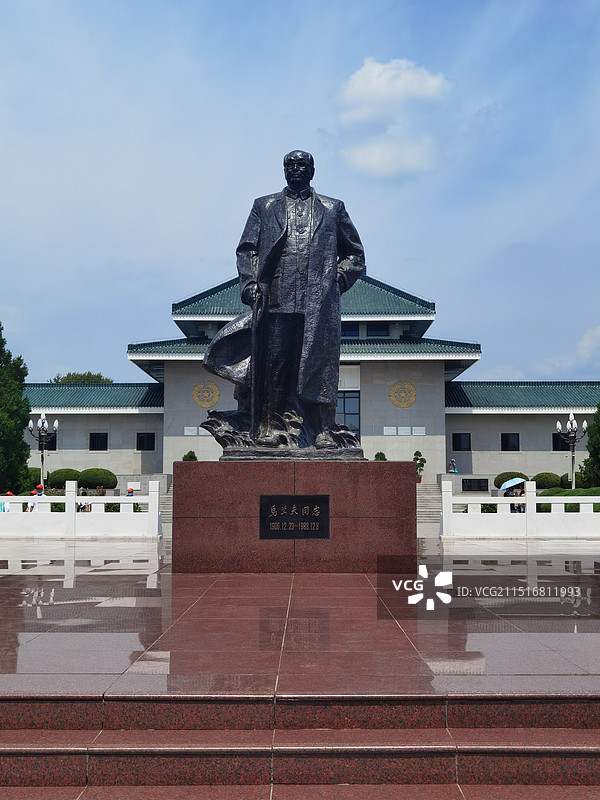 呼和浩特乌兰夫纪念馆图片素材