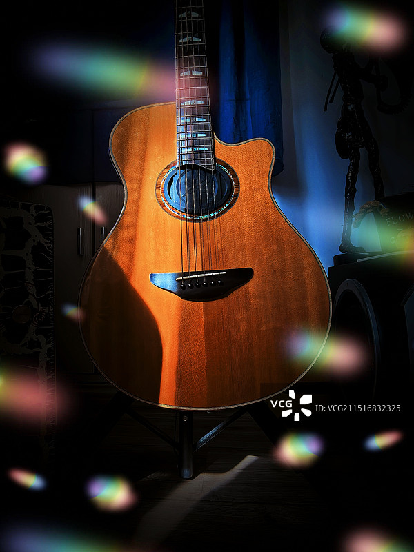 梦幻吉他图片素材