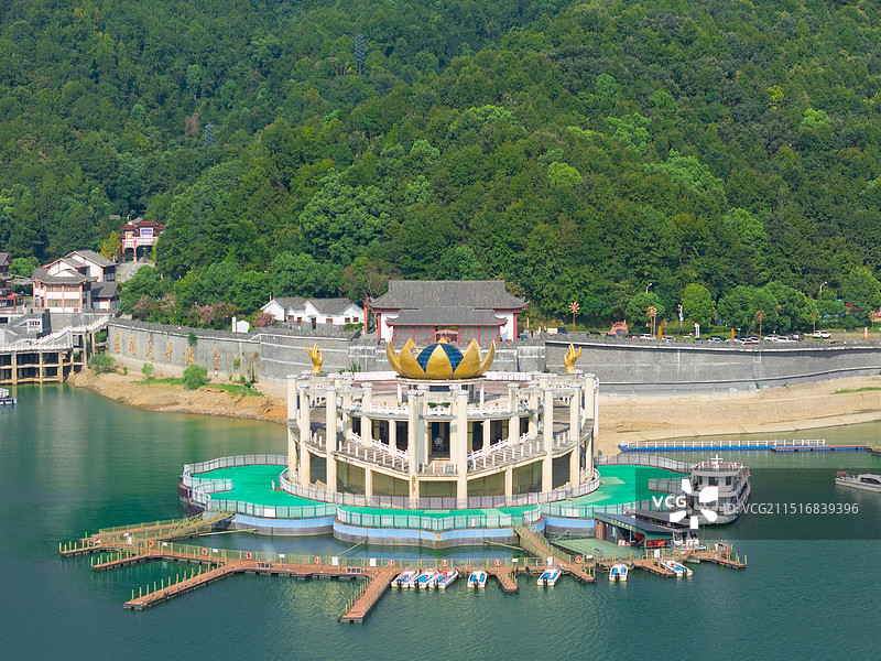 安庆太湖县花亭湖景区图片素材