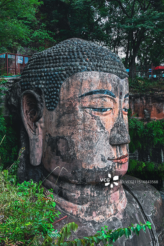 乐山大佛图片素材