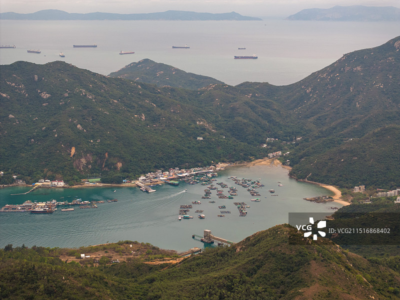 香港离岛区南丫岛索罟湾图片素材