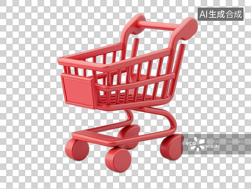 【AI数字艺术】购物车购物袋红包礼盒圣诞树星星水晶球水晶鞋新年圣诞电商设计元素图片素材