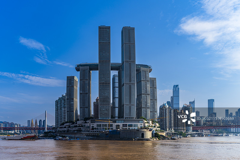 重庆市渝中区朝天门-来福士图片素材