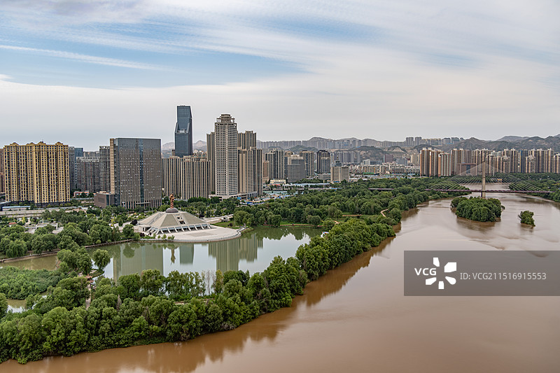 兰州黄河楼景区图片素材