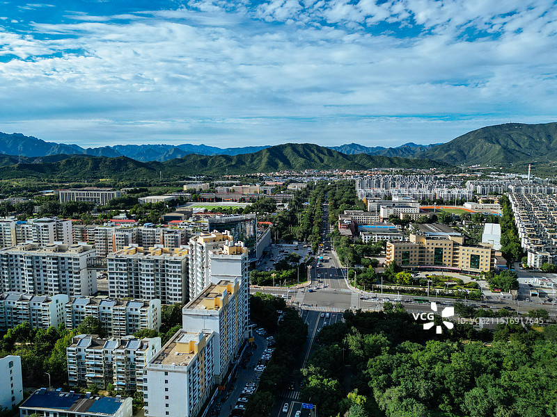 昌平 滨河公园 南环大桥 北京  畅椿园 都会湾图片素材
