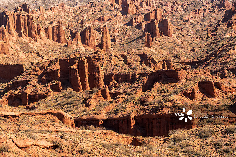 新疆阿克苏地区温宿大峡谷景色图片素材