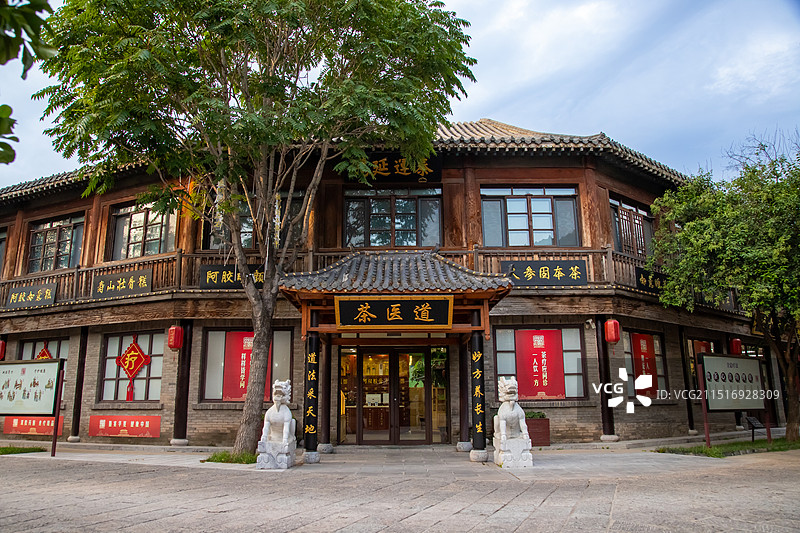 聊城市东阿阿胶城图片素材