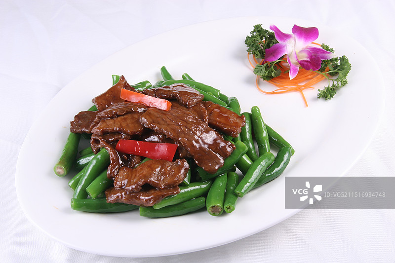 杭椒牛柳图片素材