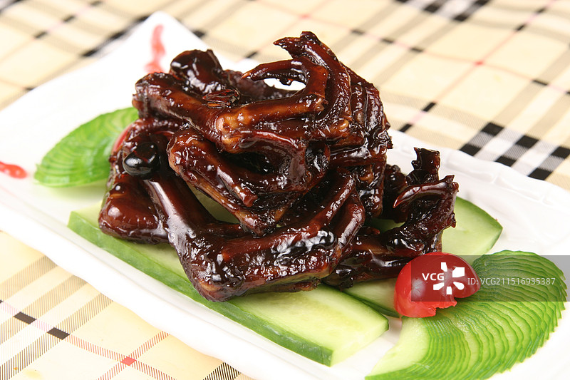 酱卤鸡爪图片素材