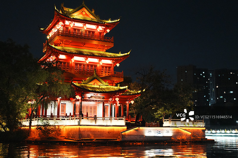 淮安市古淮河文化生态景区图片素材