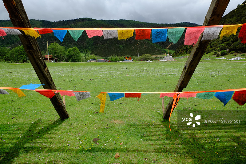 香格里拉普达措国家公园图片素材