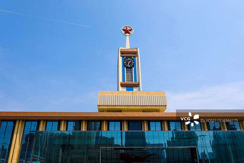 石家庄胜利之城地标建筑图片素材