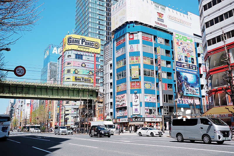 日本东京秋叶原图片素材